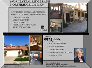 19733 Crystal Ridge Ln, Porter Ranch, CA 91326