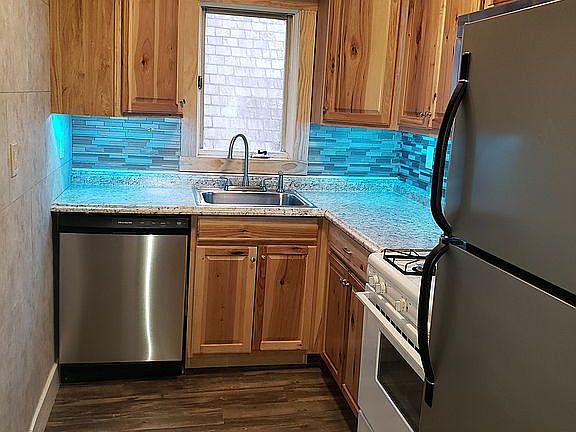 New flooring throughout apt