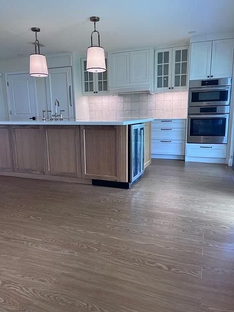 All new everything, including wine cooler.