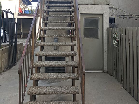 Stairs to unit