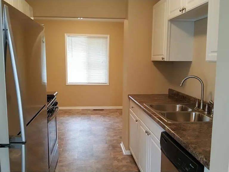 Fully updated kitchen with stainless steel appliances