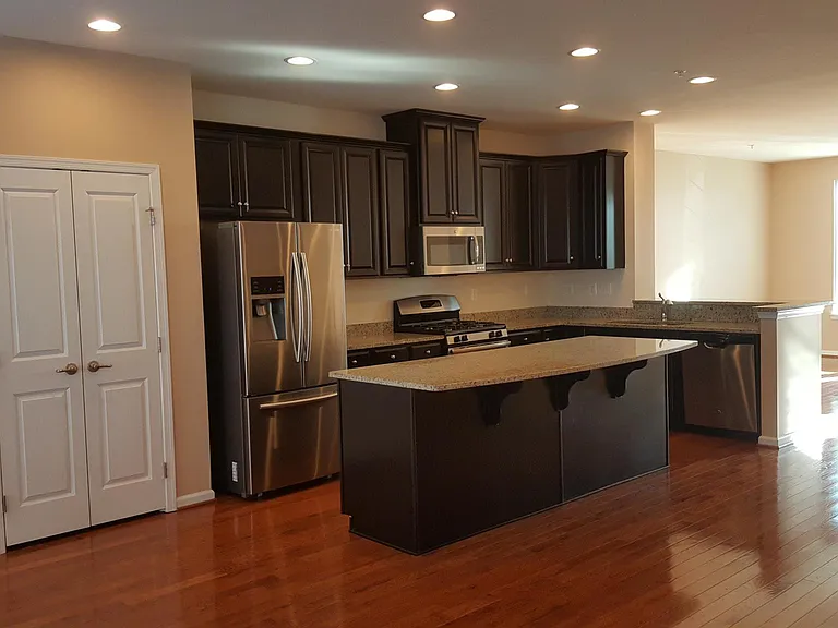 kitchen with island