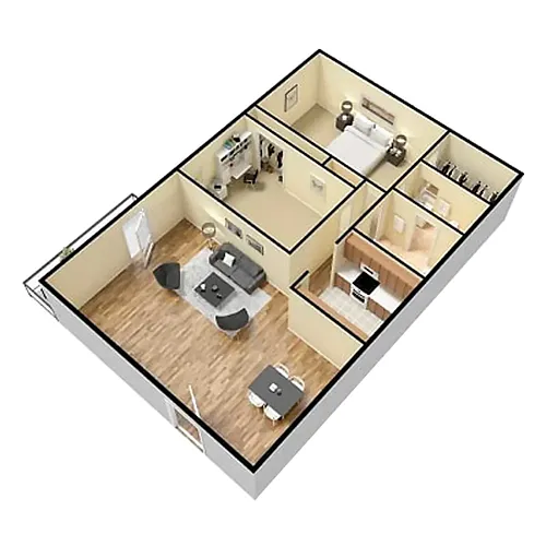 Floor plan 2X1-5