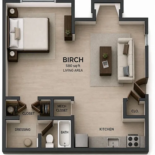 Floor plan Birch
