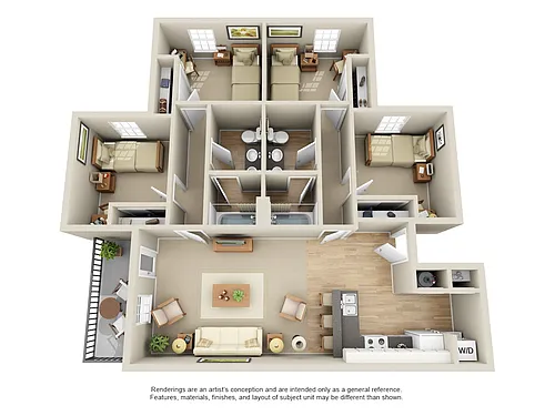 Floor plan D1