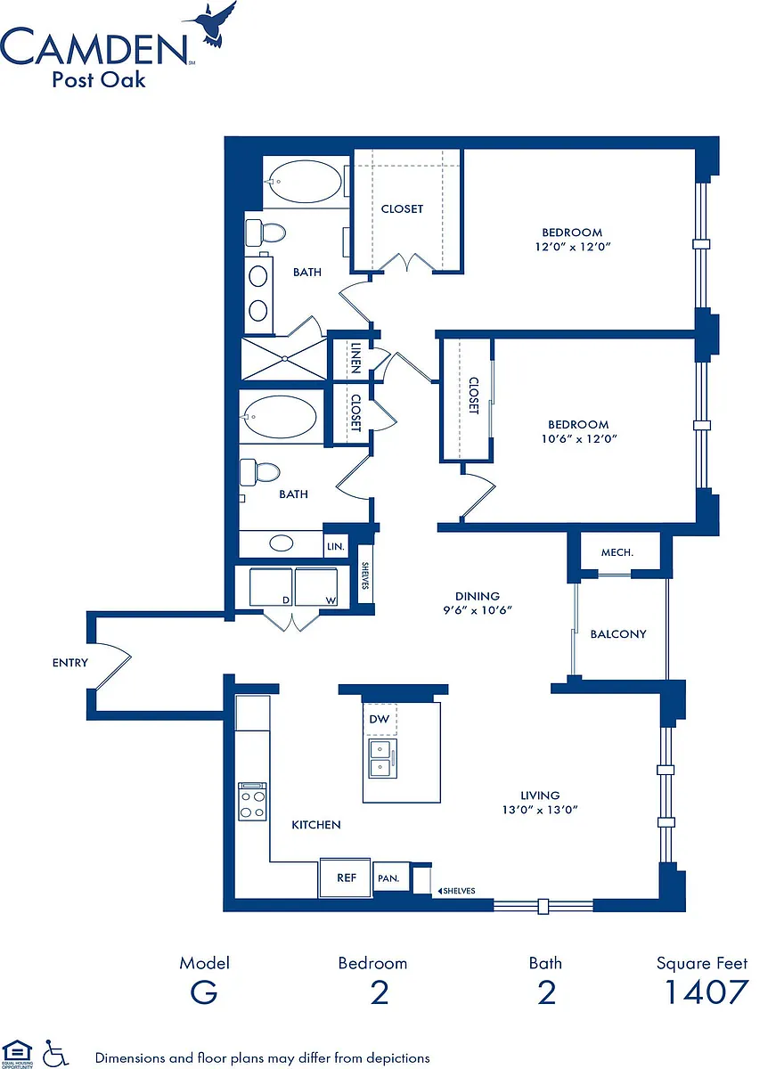 Floor plan G