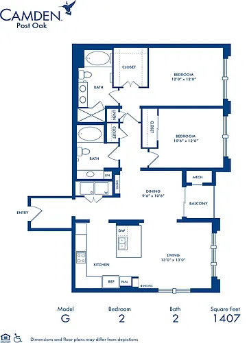 Floor plan G