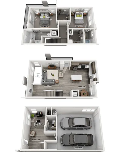 Floor plan C3D