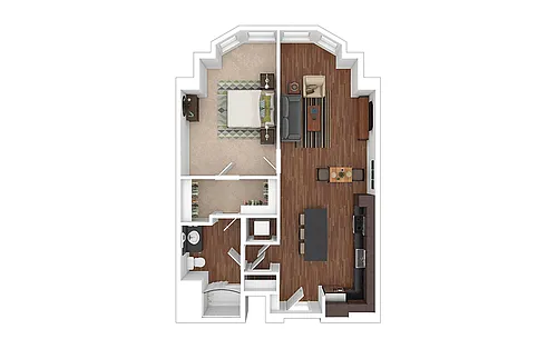 Floor plan The Melrose