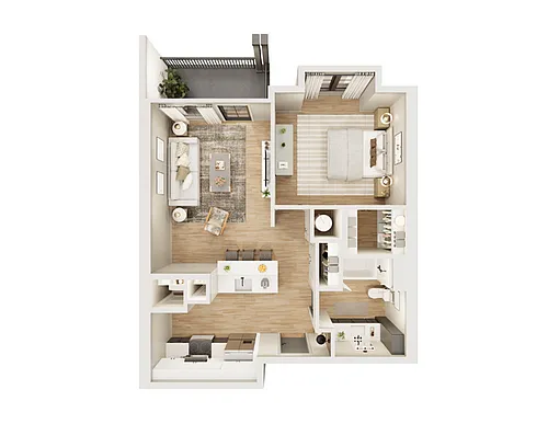 Floor plan A1b