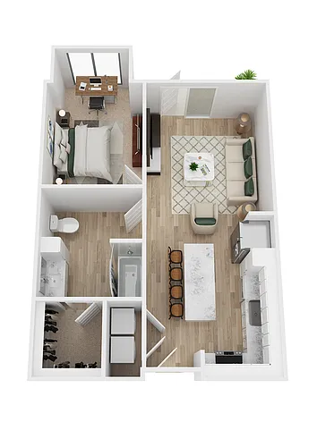 Floor plan LW-A4