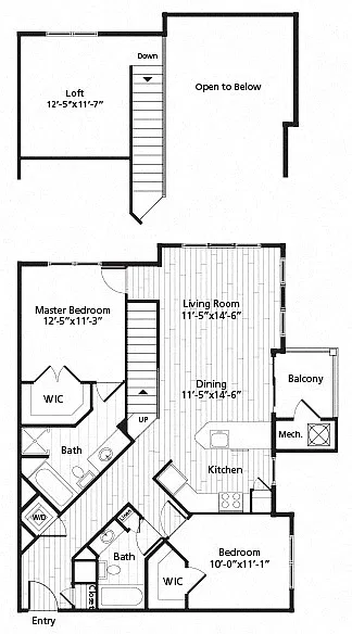 Floor plan C2L