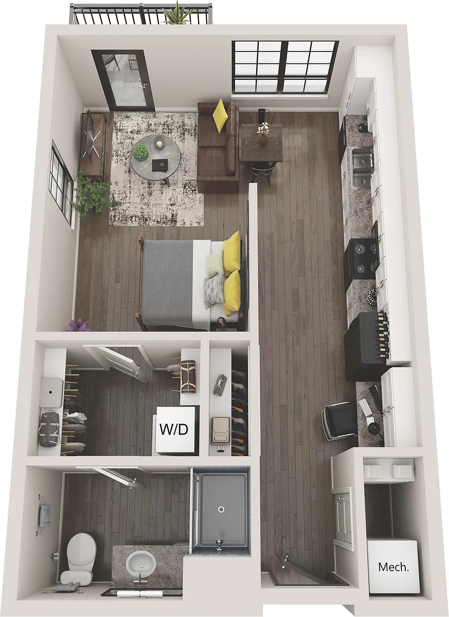 Floor plan The Oak