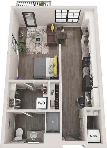 Floor plan The Oak