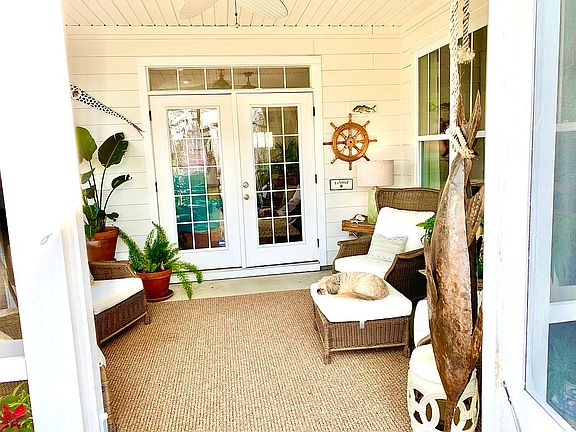 Porch - Living French Doors