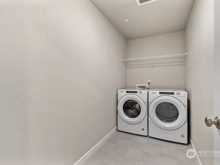 Dedicated Upstairs Laundry Room