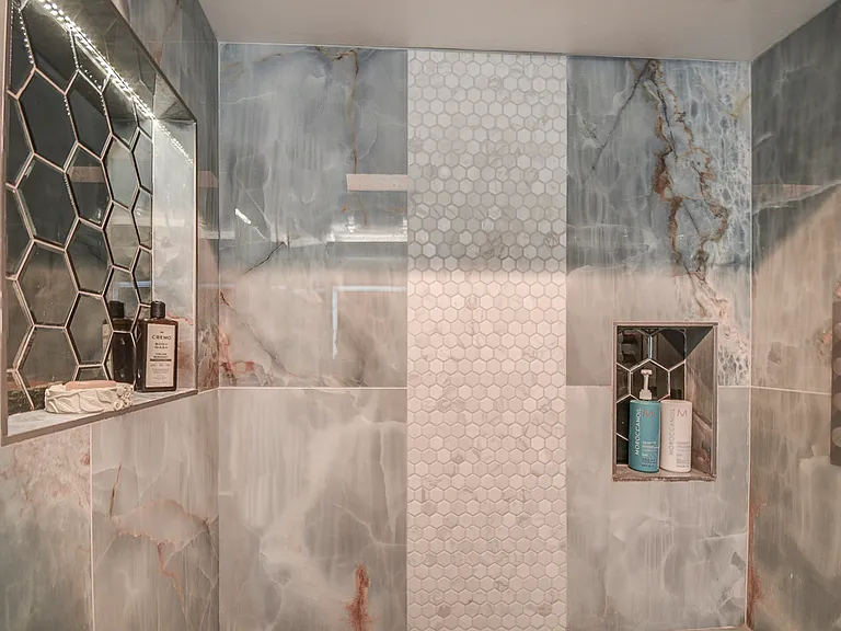 master bathroom shower
