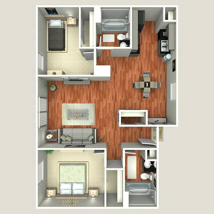 Floor plan B3R