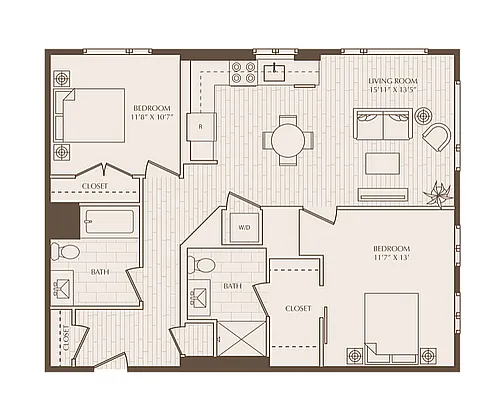 Floor plan B12