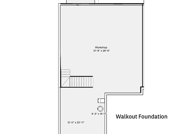 Paxton Unit 1 Unfinished Basement