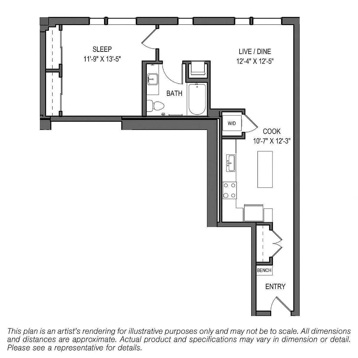 Floor plan A2A