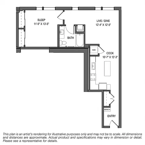Floor plan A2A