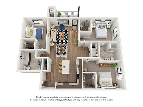Floor plan Tides