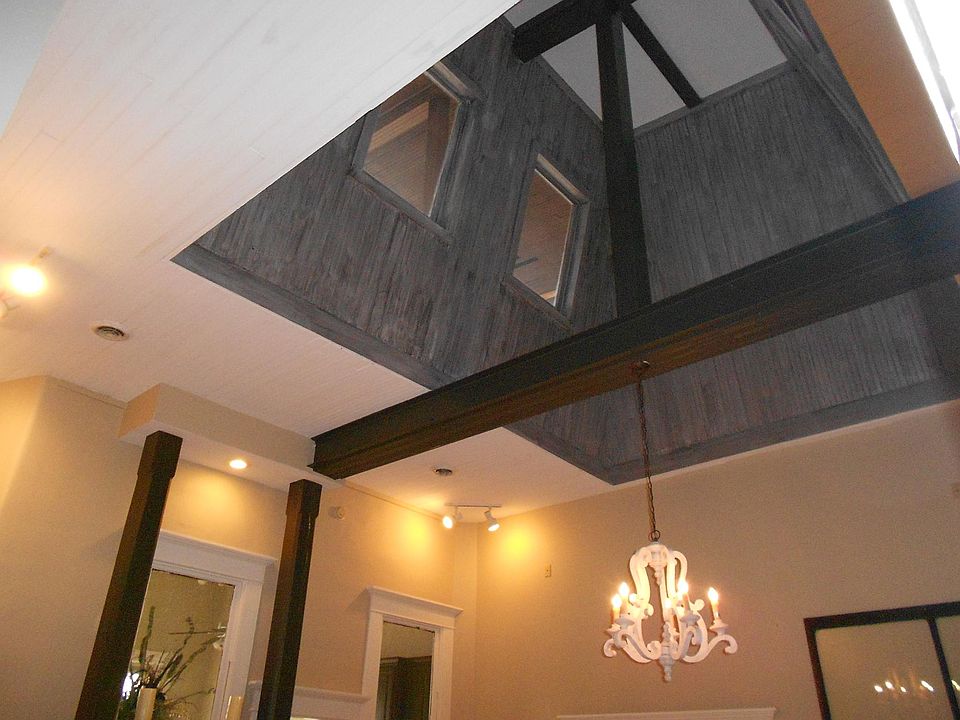 Skylight in living room
