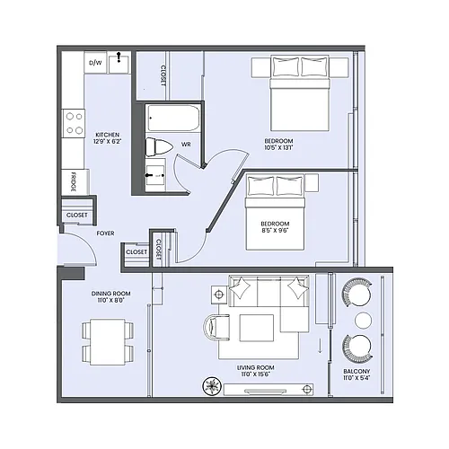 Floor plan N2105