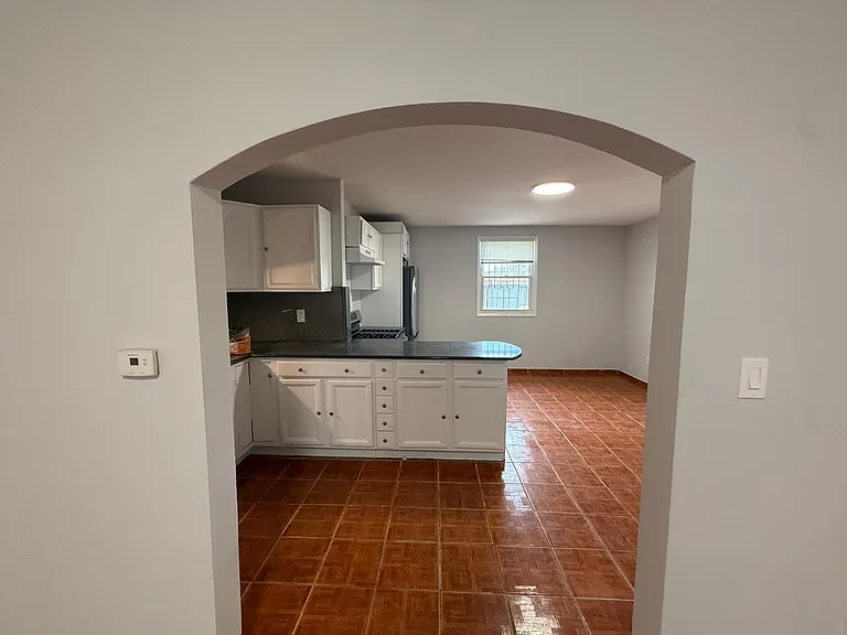 kitchen and dining area