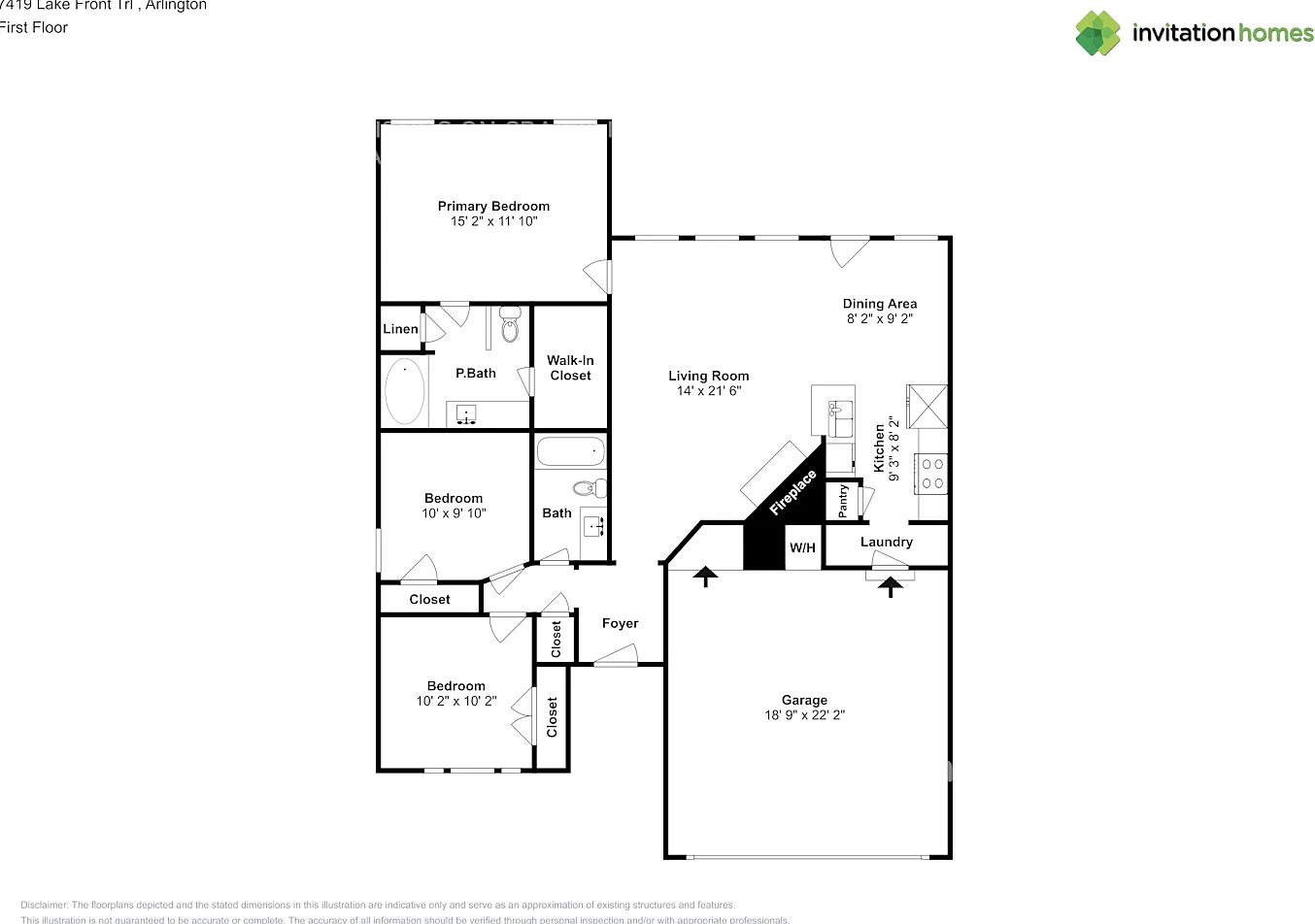 7419 Lake Front Trl Arlington, TX 76002 — Photo 2