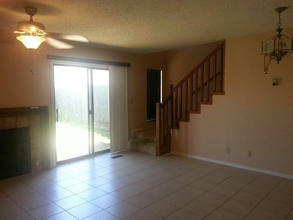 View to stairs & yard