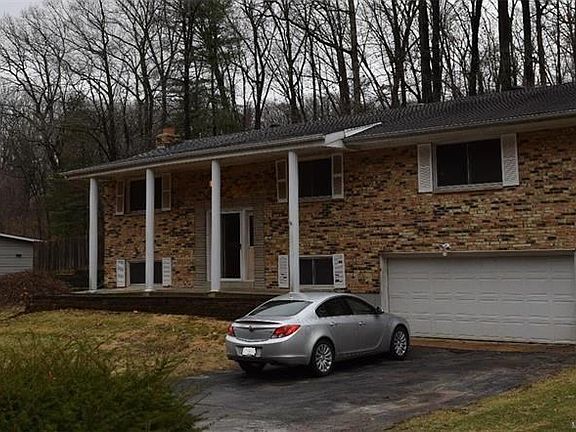 Split level home with 3 bedrooms on main floor, 1 down. 2 full main floor bathrooms.