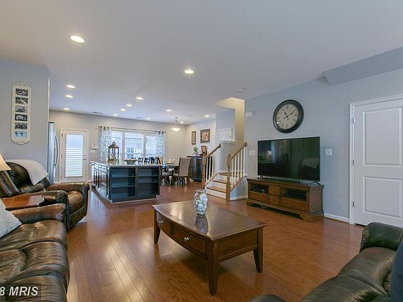 ~ Gleaming Hardwood Flooring and Stairwell ~