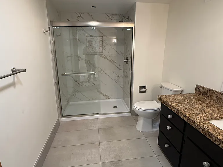 First floor full bathroom