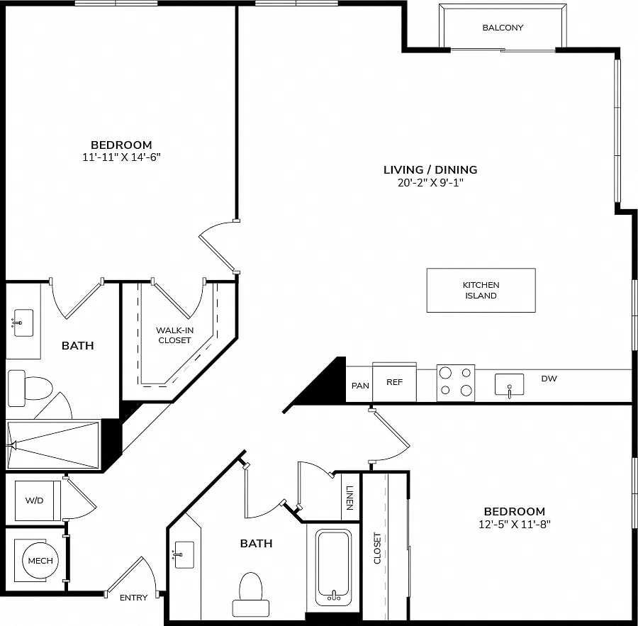 Floor plan B3