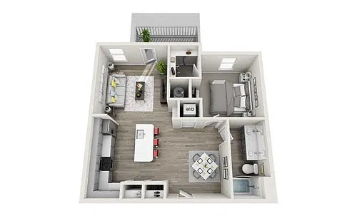 Floor plan The Hemingway