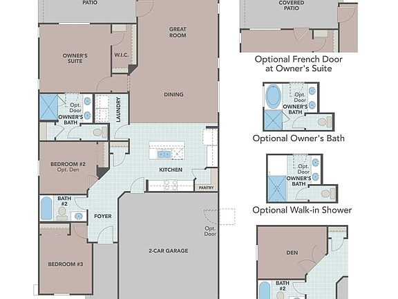 Experience luxury in this single-story home with exquisite architectural design, featuring 3 beds an