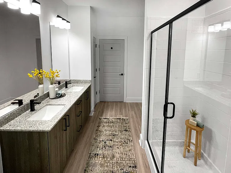 Refresh and recharge in a spa-style bathroom
