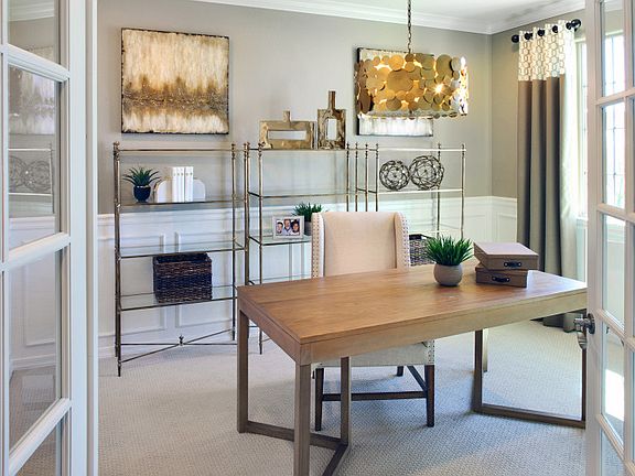 Den with Optional French Doors