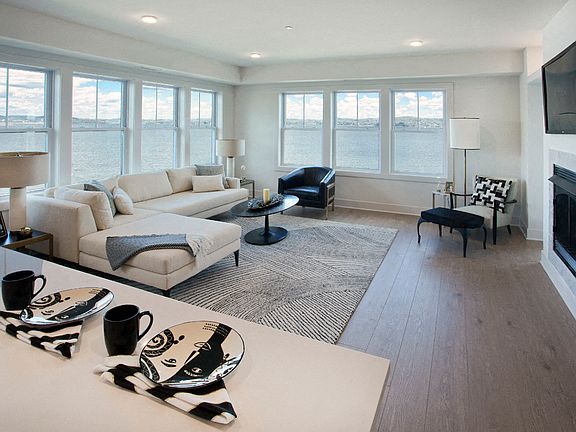 Living Room at The Waterfront