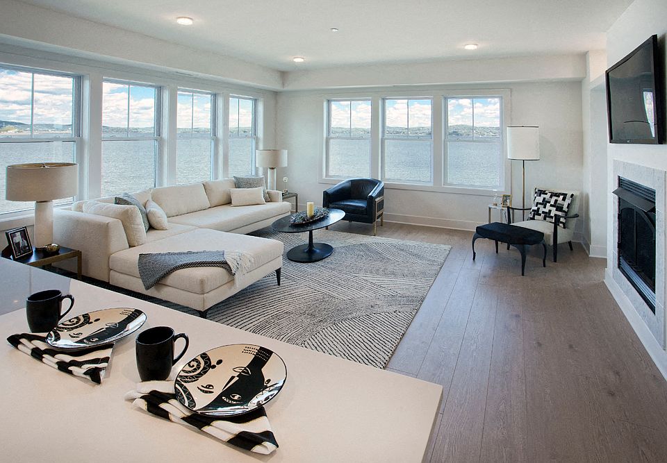 Living Room at The Waterfront