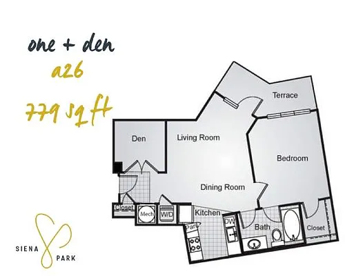 Floor plan A26