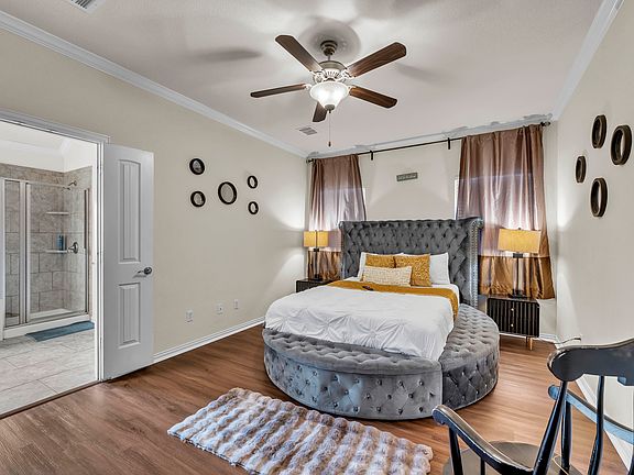 Your circular queen size-bed