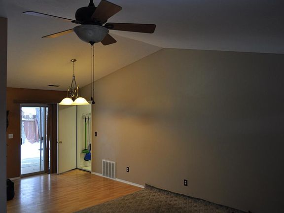Living room toward kitchen