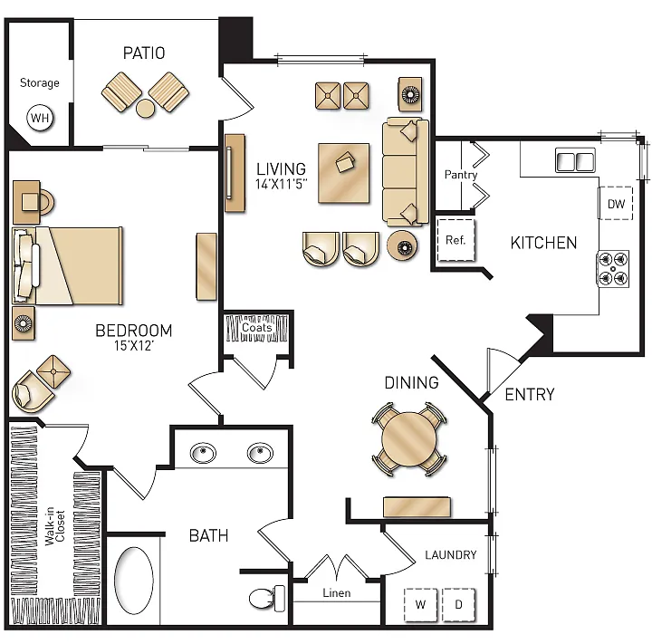 Floor plan Plan B