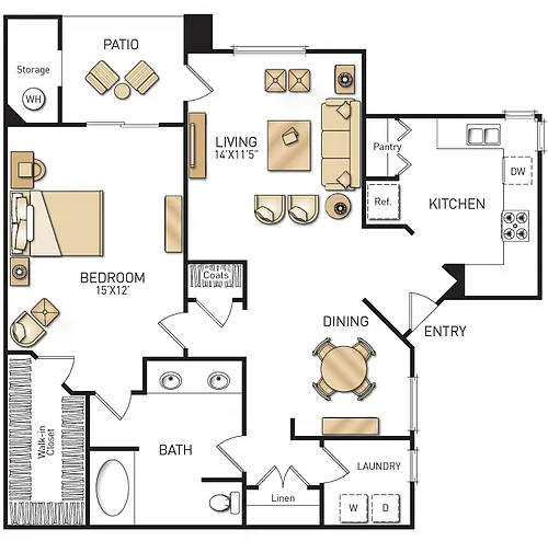 Floor plan Plan B