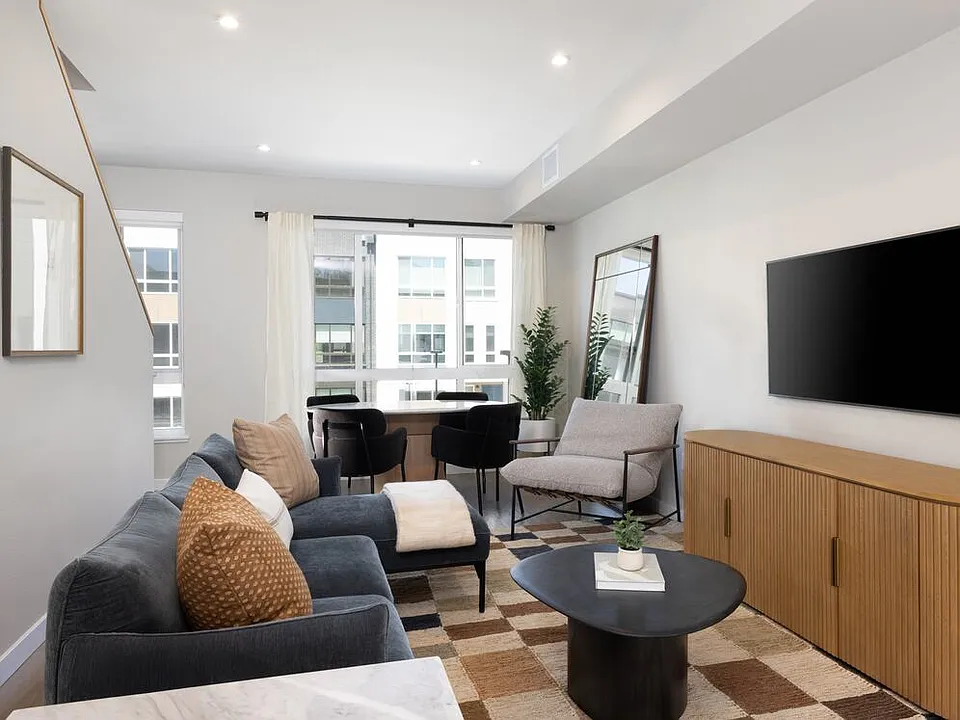 Signature Collection I 3-Bedroom Townhome living and dining areas