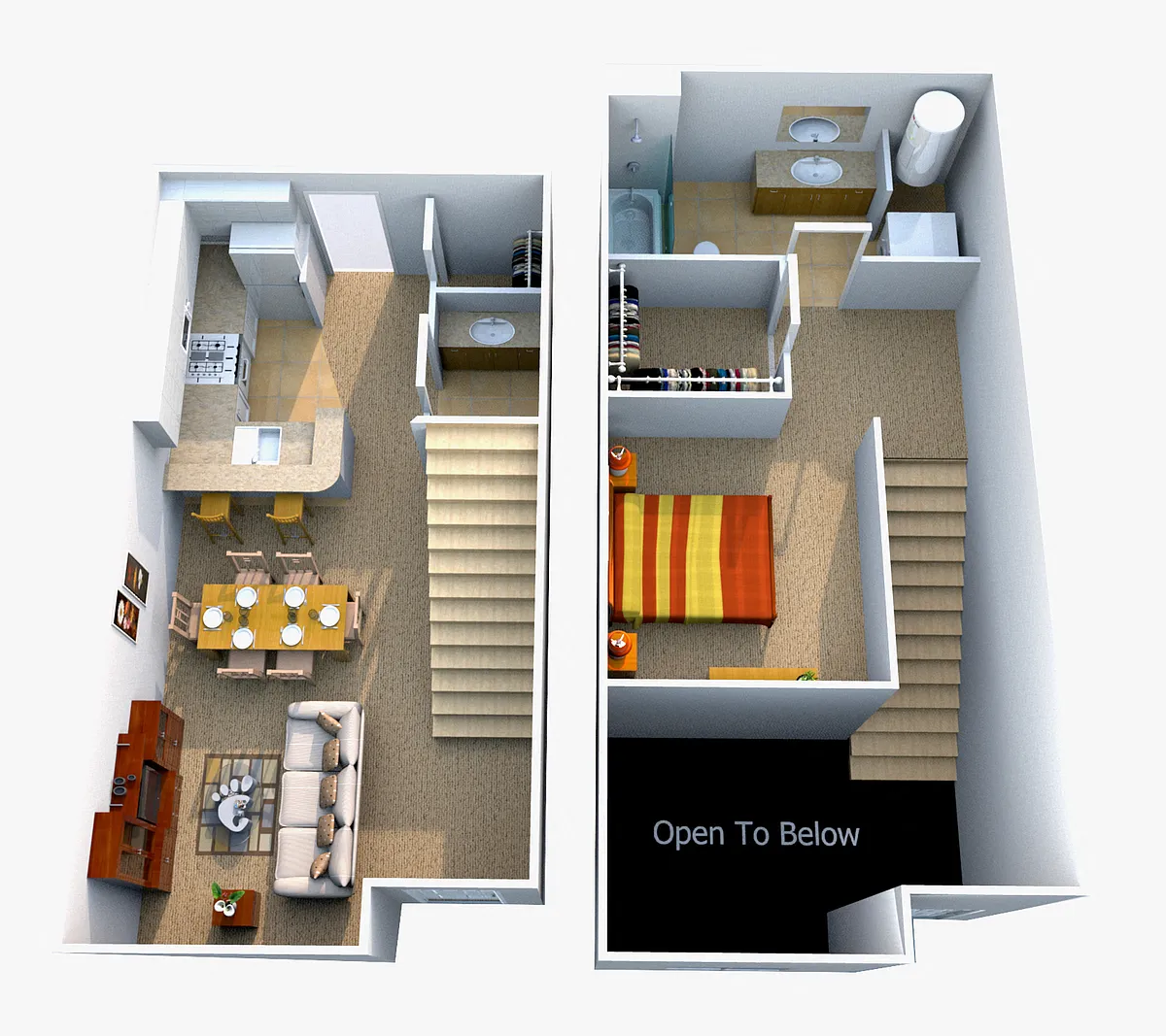 Floor plan Ellipse Loft