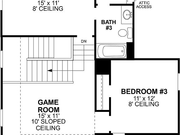 Livingston Second Floor Options